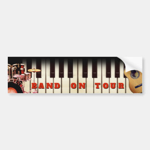 Pegatina Para Coche Banda en Tour