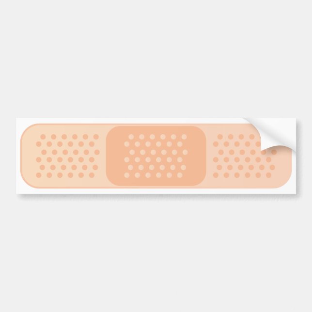 Pegatina Para Coche Bandaid (Frente)
