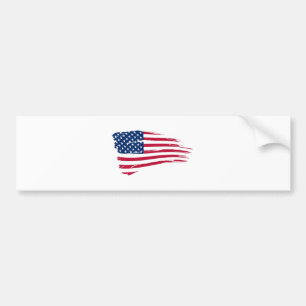Pegatina Para Coche Bandera americana