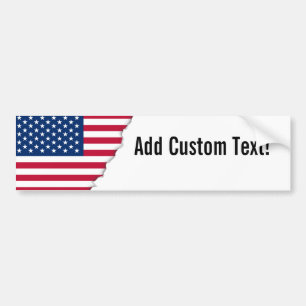 Pegatina Para Coche Bandera americana clásica