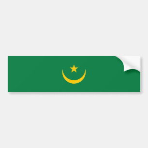 Pegatina Para Coche Bandera antigua de Mauritania