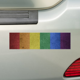 Pegatina Para Coche Bandera arcoiris del orgullo gay