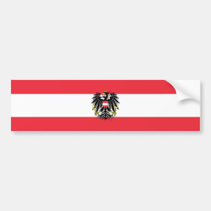 Pegatina Para Coche Bandera austriaca