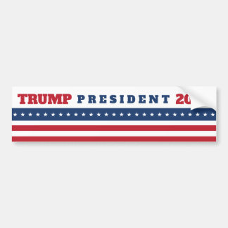 Pegatina Para Coche Bandera azul y blanca roja de Trump 2020