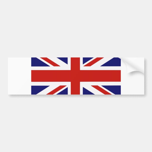 Pegatina Para Coche Bandera británica (Frente)