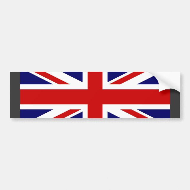 Pegatina Para Coche Bandera británica (Frente)