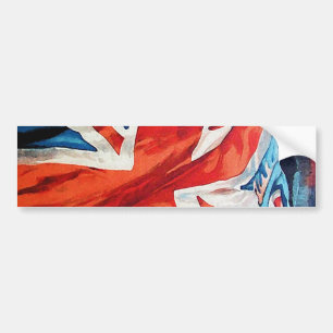 Pegatina Para Coche Bandera británica del sindicato de avispas de ép