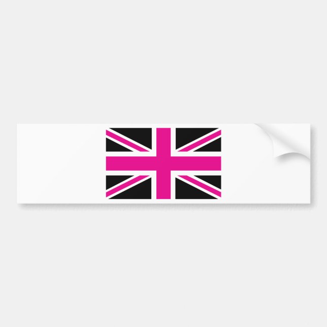 Pegatina Para Coche Bandera británica (Reino Unido) de la Unión Clásic (Frente)