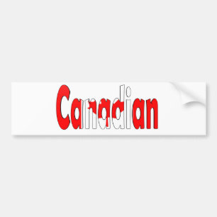 Pegatina Para Coche Bandera canadiense