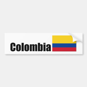 Pegatina Para Coche Bandera colombiana