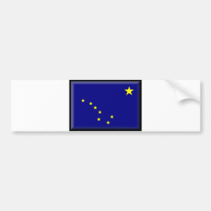 Pegatina Para Coche Bandera de Alaska