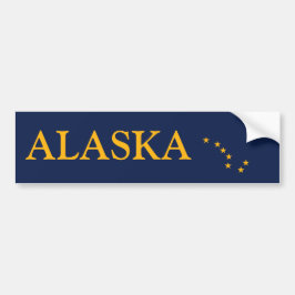 Pegatina Para Coche Bandera de Alaska
