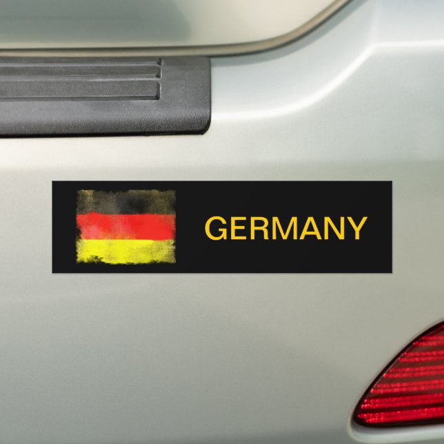 Pegatina Para Coche Bandera de Alemania (en coche)
