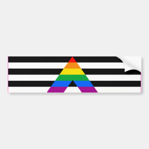 Pegatina Para Coche Bandera de aliado recto -.png
