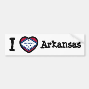 Pegatina Para Coche Bandera de Arkansas