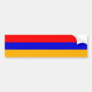 Pegatina Para Coche Bandera de Armenia