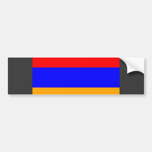 Pegatina Para Coche Bandera de Armenia