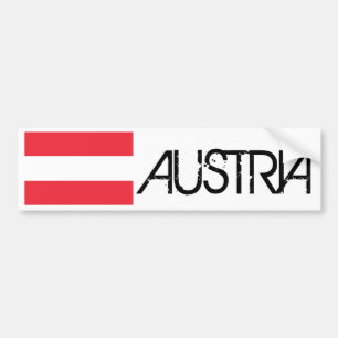 Pegatina Para Coche Bandera de Austria