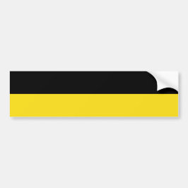 Pegatina Para Coche Bandera de Baden Württemberg (Estado alemán)