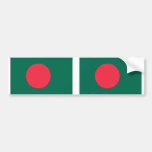Pegatina Para Coche Bandera de Bangladesh