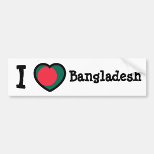 Pegatina Para Coche Bandera de Bangladesh