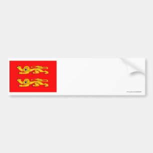 Pegatina Para Coche Bandera de Basse-Normandie
