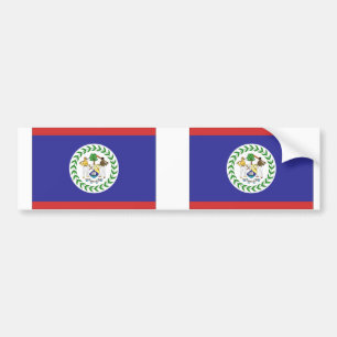 Pegatina Para Coche Bandera de Belice