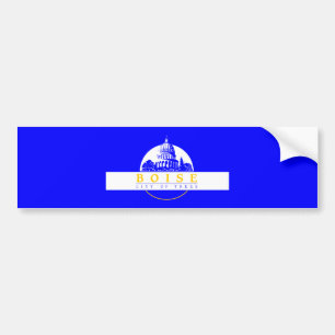 Pegatina Para Coche Bandera de Boise (ciudad de Idaho)