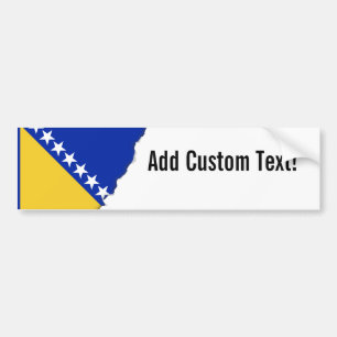 Pegatina Para Coche Bandera de Bosnia
