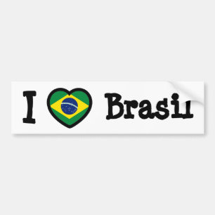 Pegatina Para Coche Bandera de Brasil