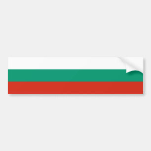 Pegatina Para Coche Bandera de Bulgaria