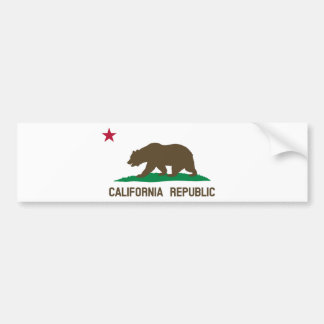 Pegatina Para Coche Bandera de California