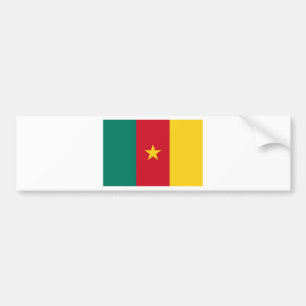 Pegatina Para Coche Bandera de Camerún