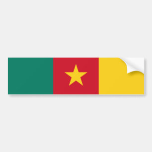 Pegatina Para Coche Bandera de Camerún
