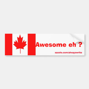 Pegatina Para Coche Bandera de Canadá