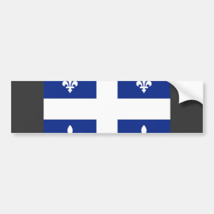 Pegatina Para Coche Bandera de Canadá Quebec