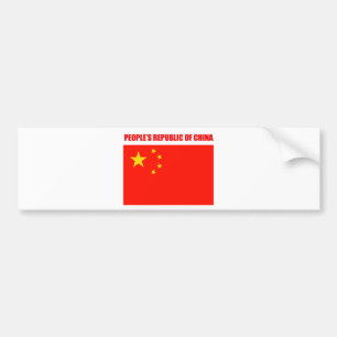 Pegatina Para Coche Bandera de China de alta calidad