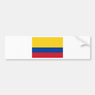 Pegatina Para Coche Bandera de Colombia
