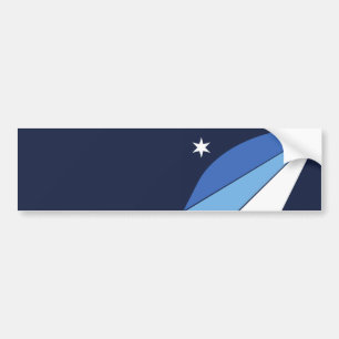 Pegatina Para Coche Bandera de Columbia (Carolina del Sur)