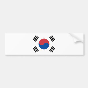 Pegatina Para Coche Bandera de Corea del Sur