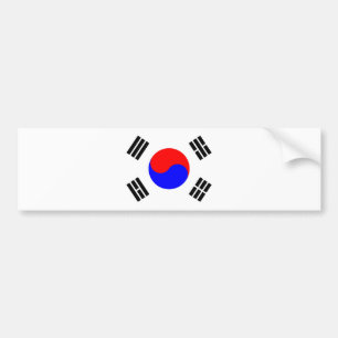 Pegatina Para Coche Bandera de Corea del Sur