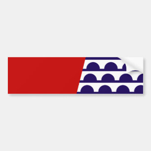 Pegatina Para Coche Bandera de Des Moines (ciudad de Iowa)