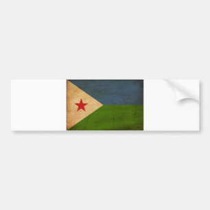 Pegatina Para Coche Bandera de Djibouti