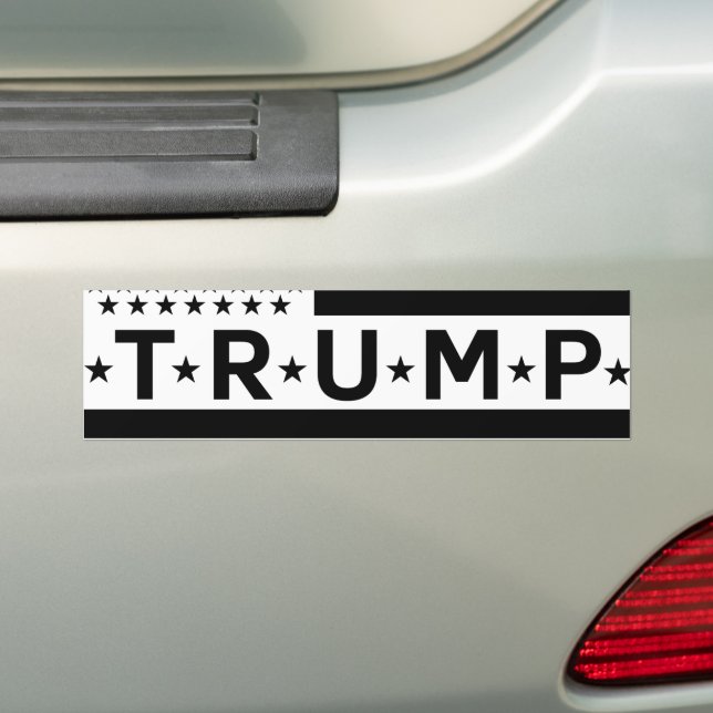 Pegatina Para Coche Bandera de Donald Trump 2024 para recuperar a Esta (en coche)
