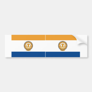 Pegatina Para Coche Bandera de DOS San José