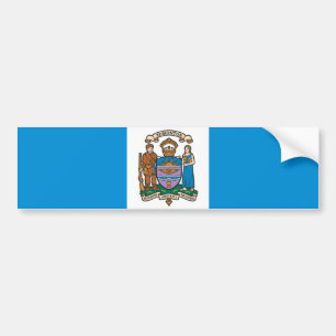 Pegatina Para Coche Bandera de Edmonton (Alberta, Canadá)