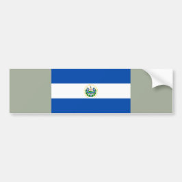 Pegatina Para Coche Bandera de El Salvador