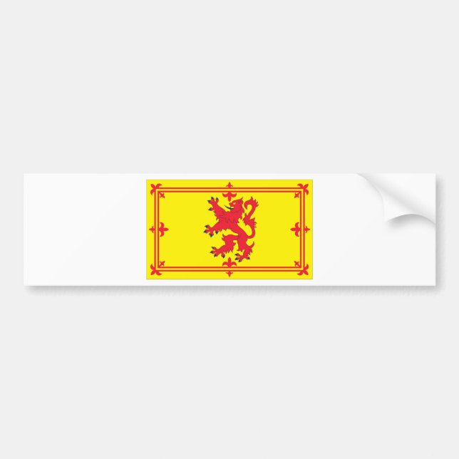 Pegatina Para Coche Bandera de Escocia (Frente)