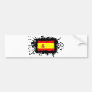 Pegatina Para Coche Bandera de España
