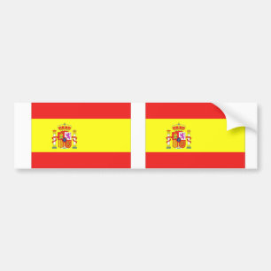 Pegatina Para Coche Bandera de España